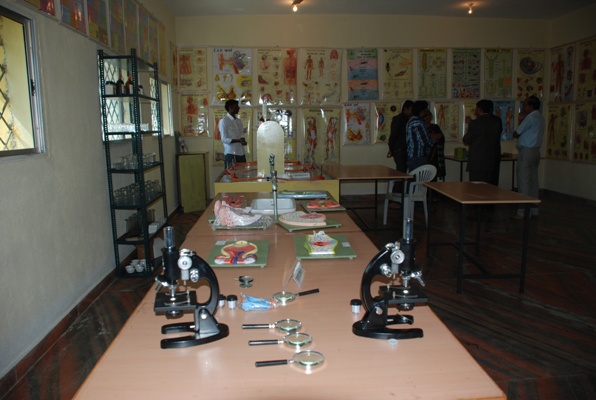 Science and Math Lab of Bharathi College of Education